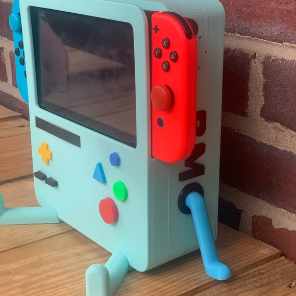3D Printed Adventure Time BMO Nintendo Switch Dock - Picture 3 of 6
